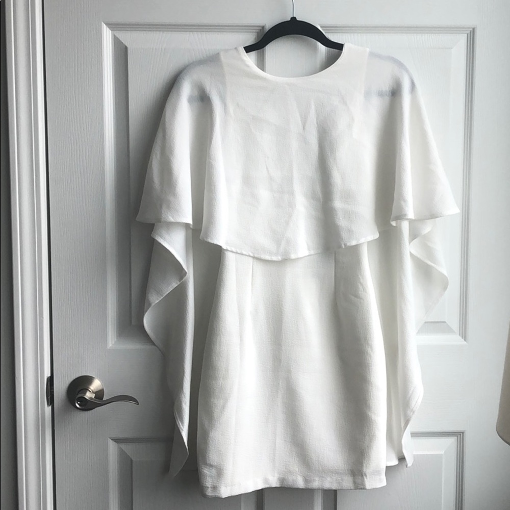 Bodycon Cape Dress
